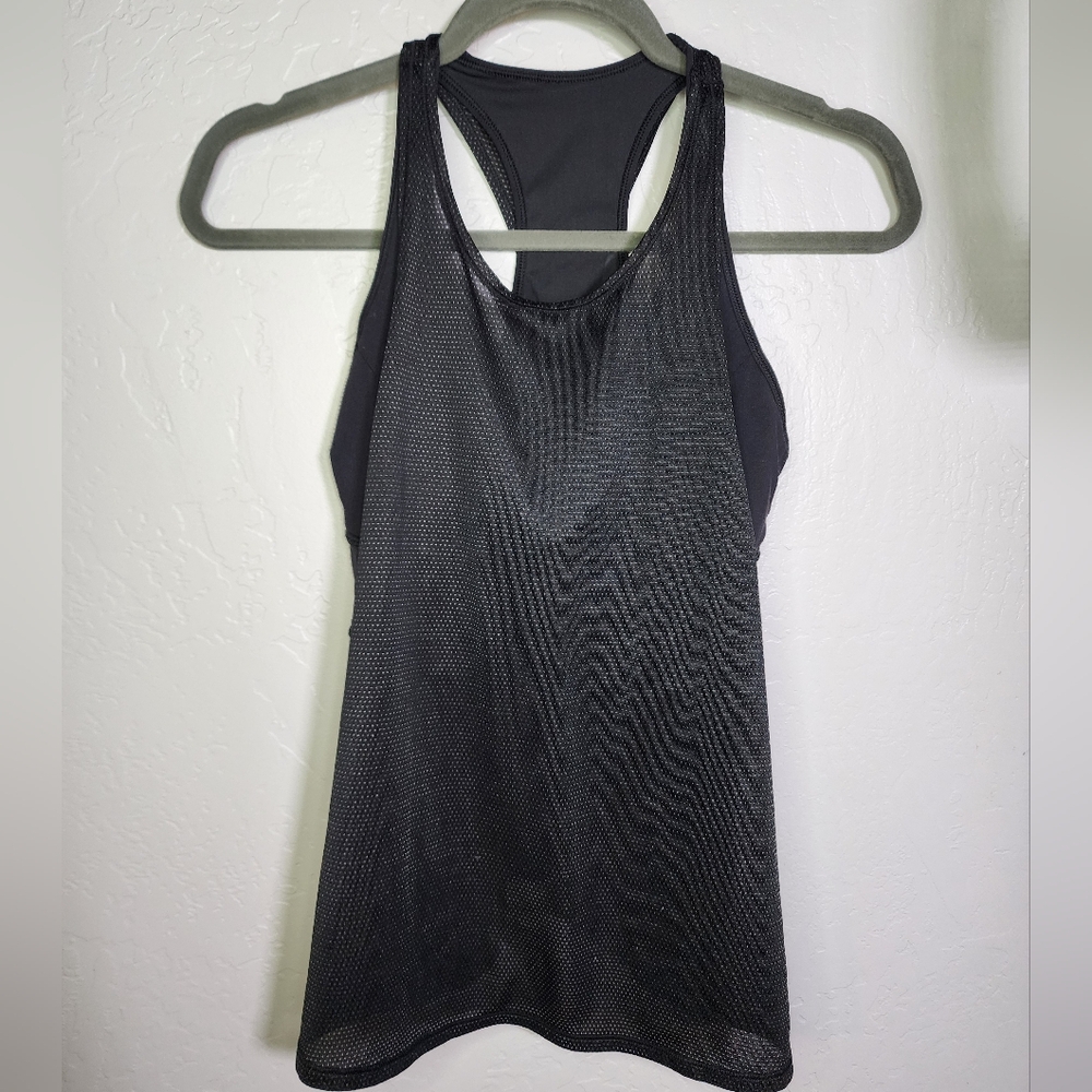 lululemon athletica Black Tank Top